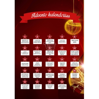 Advento kalendorius vaikams (užduotys nekeičiamos)
