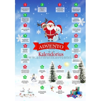 Advento kalendorius vaikui (užduotys nekeičiamos)