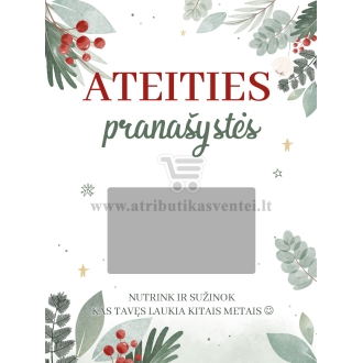 Loterija-žaidimas "Ateities pranašystės"