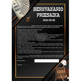 Bernvakario priesaika (BER-01)