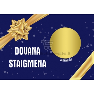 Dovana vyrui, nutrinamas kuponas