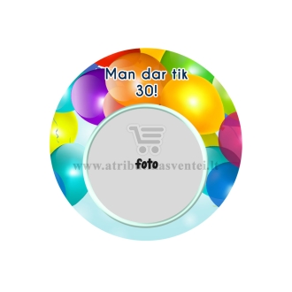 Gimtadienio magnetukas "Man dar tik 30"