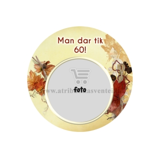 Gimtadienio magnetukas "Man dar tik 60"