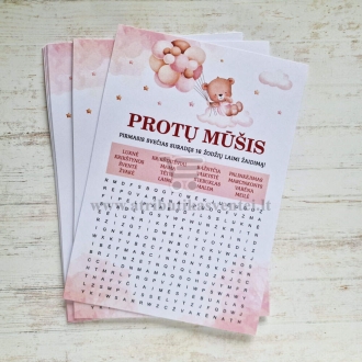 Krikštynų žaidimas "Protų mūšis" (MES-121)