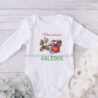 Kalėdinė maikutė - Kalėdų senelis rogėse