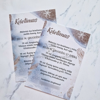 Kvietimas "Žiemos pasaka"
