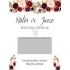 Personalizuota vestuvių loterija "Rožės"