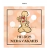 Etiketės mergvakariui - 3vnt (MER-33)