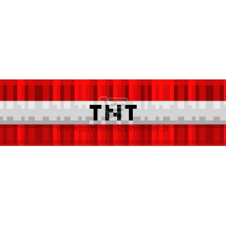 Minecraft gimtadienio etiketė "TNT"