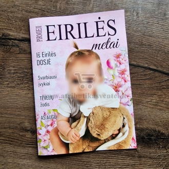 Pirmo gimtadienio žurnalas "Pirmieji metai"