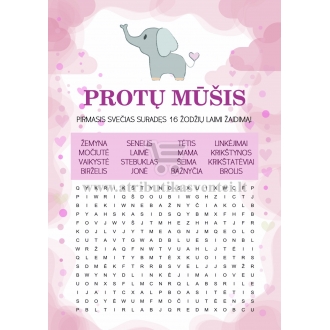 Krikštynų žaidimas "Protų mūšis"