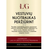 Vestuvinio vyno etiketės (SVA-05)