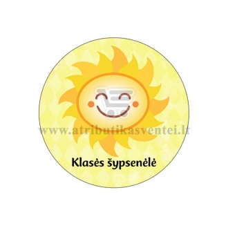 Ženkliukas "Klasės šypsenėlė"