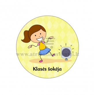 Ženkliukas "Klasės šokėja"