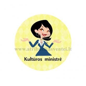 Nominacija "Kultūros ministrė"