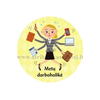 Ženkliukas su nominacija "Metų darboholikė"