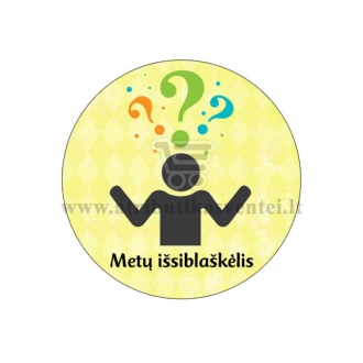 Ženkliukas su nominacija "Metų išsiblaškėlis"