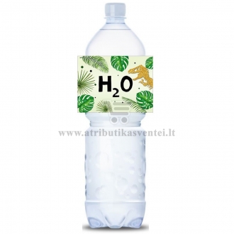 Maža etiketė "H2O"