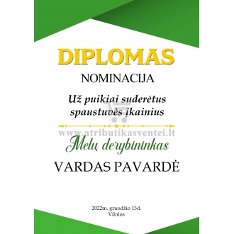 Diplomas nominacija (DIP-09)