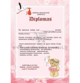 Diplomas tėveliams (mergaitės)