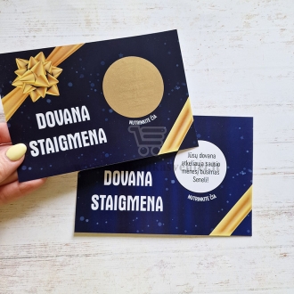 "Dovana staigmena" būsimam seneliui/močiutei