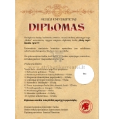 Personalizuotas "Idealaus vyro" diplomas