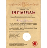 Personalizuotas "Idealios merginos" diplomas