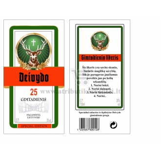 Gimtadienio etiketė