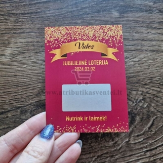 Jubiliejinė loterija "Bordo-auksas"