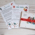 Kalėdų senelio laiškas dėžutėje su priedais (1 vaikui)