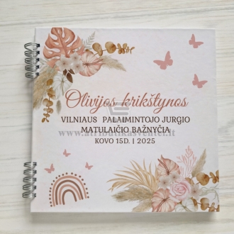 Palinkėjimų knyga "Boho Tropical"