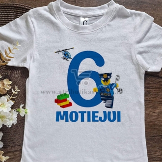 Marškinėliai vaikui su Lego