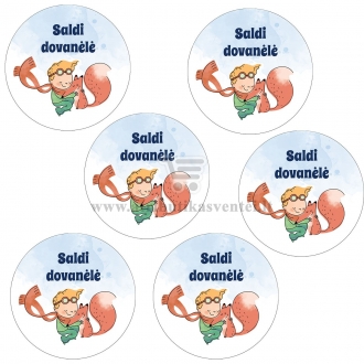 Lipdukai "Saldi dovanėlė", Mažasis princas