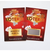 Personalizuotas loterijos bilietas lenkų kalba (R)