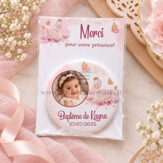 Magnetukai su nuotrauka Gulbė