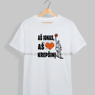 Marškinėliai krepšinio tema