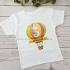 Marškinėliai vaiko gimtadieniui "Oro balionas"