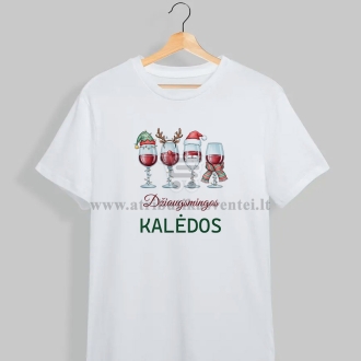 Kalėdiniai marškinėliai "Džiaugsmingos Kalėdos"