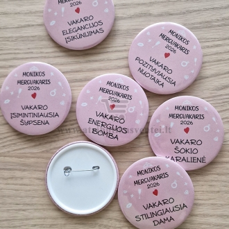 Mergvakario ženkliukai su nominacija