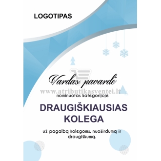 Diplomas su nominacija (DIP-03)