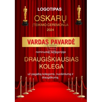 Metų nominacijos - Diplomas (DIP-19)