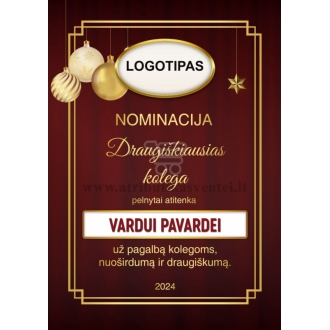 Metų nominacijos - Diplomas (DIP-22)