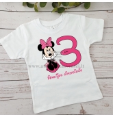 Gimtadienio marškinėliai "Minnie mouse"