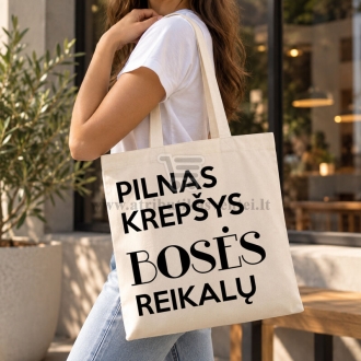 Maišelis „Pilnas krepšys Bosės reikalų“