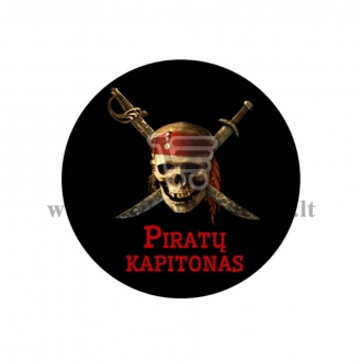 Ženkliukas "Piratų kapitonas"