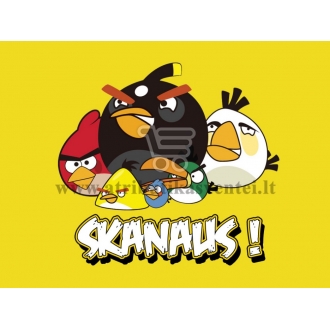 Etiketė "Angry Birds"