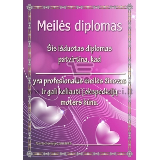Meilės diplomas