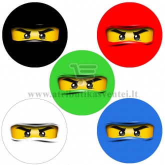 Lipdukai "Lego Ninjago" - 10 vnt