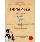 Diplomas "Stalo komendantas"
