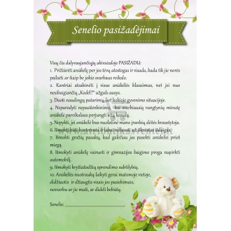 Senelio pasižadėjimai (anūkei)